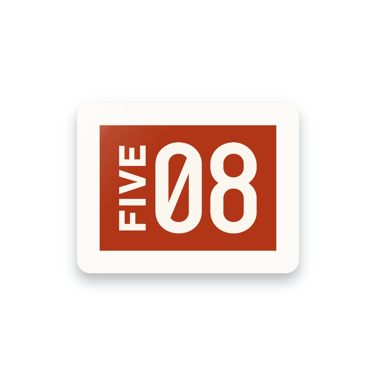 Rectangle sticker