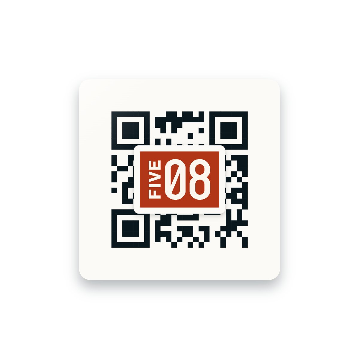 QR Code sticker